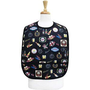 Nibble and Dribble Adult Clothing Protector (BEER/ALE PUB DECORATION STYLE)